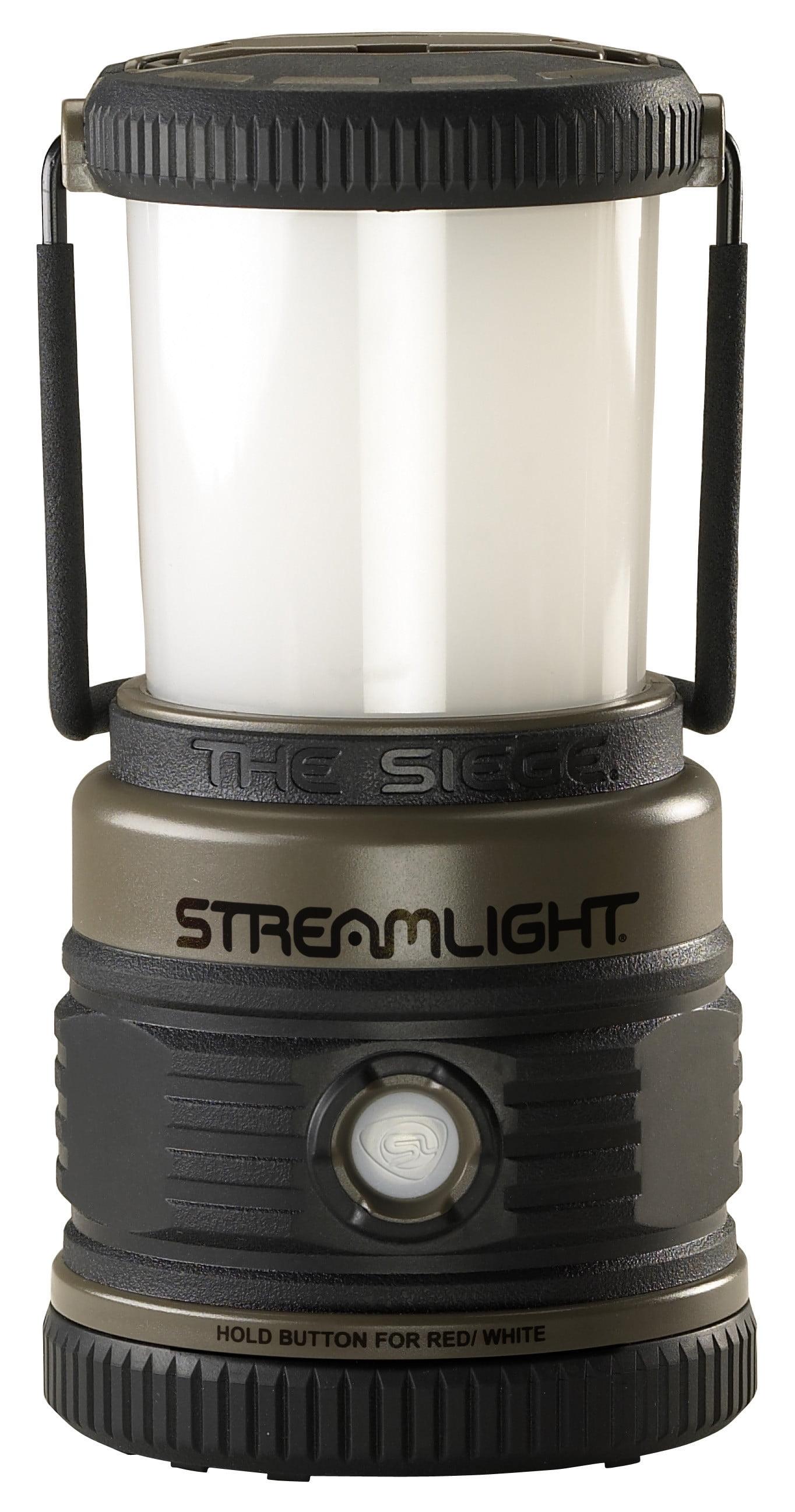 Streamlight Siege Rugged Waterproof Outdoor Lantern with Red LED