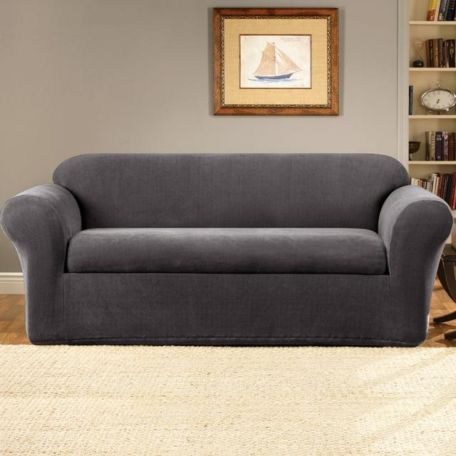 Sure Fit Box Cushion Sofa Slipcover