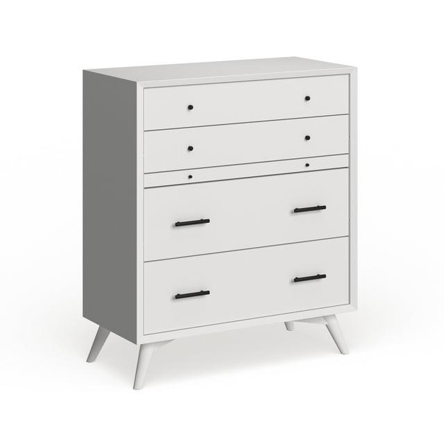 Williams 4 Drawer 38'' W Solid Wood Chest