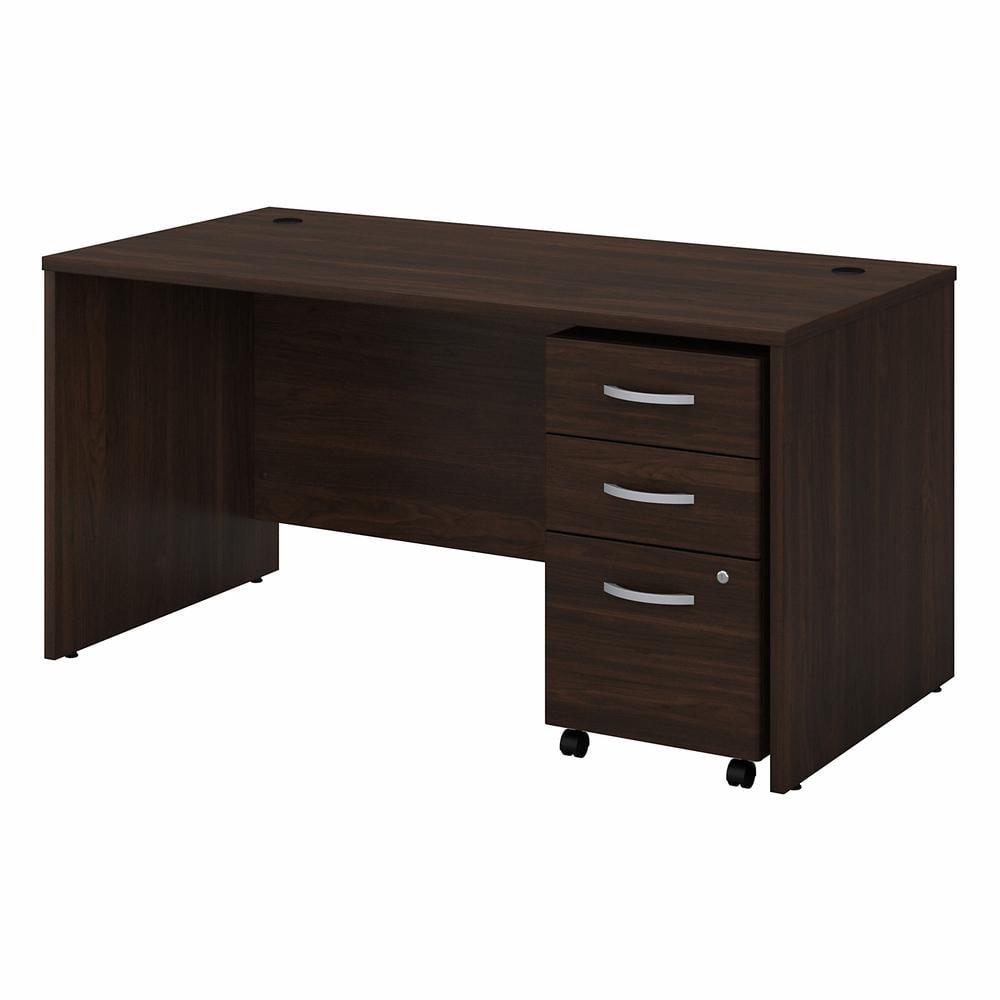 Studio C Executive Office Desk with Mobile File Cabinet