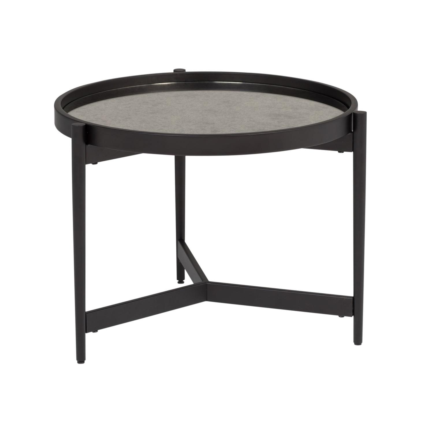 Vassallo Modern Round Tray Table