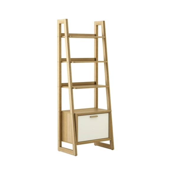 Study Room Kathy Multipurpose Storage Display Shelf Ladder Bookcase