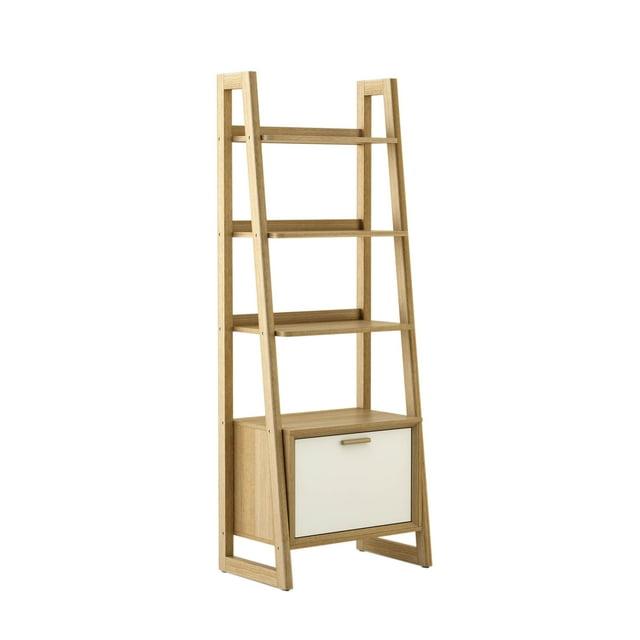 Study Room Kathy Multipurpose Storage Display Shelf Ladder Bookcase