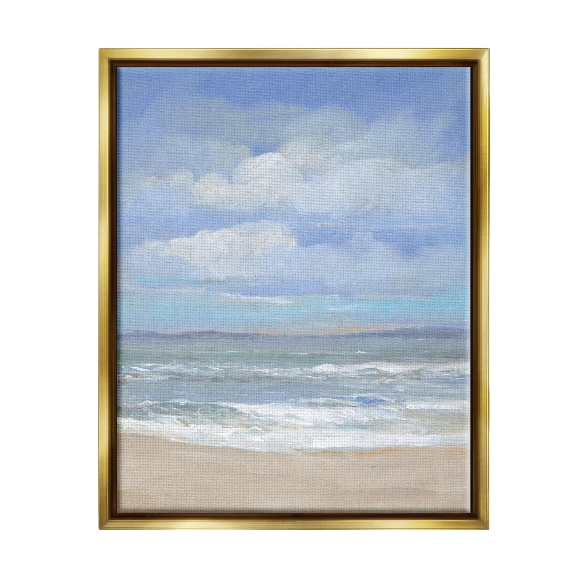 Stupell Industries " Cloudy Ocean Bay Shoreline " by Tim OToole