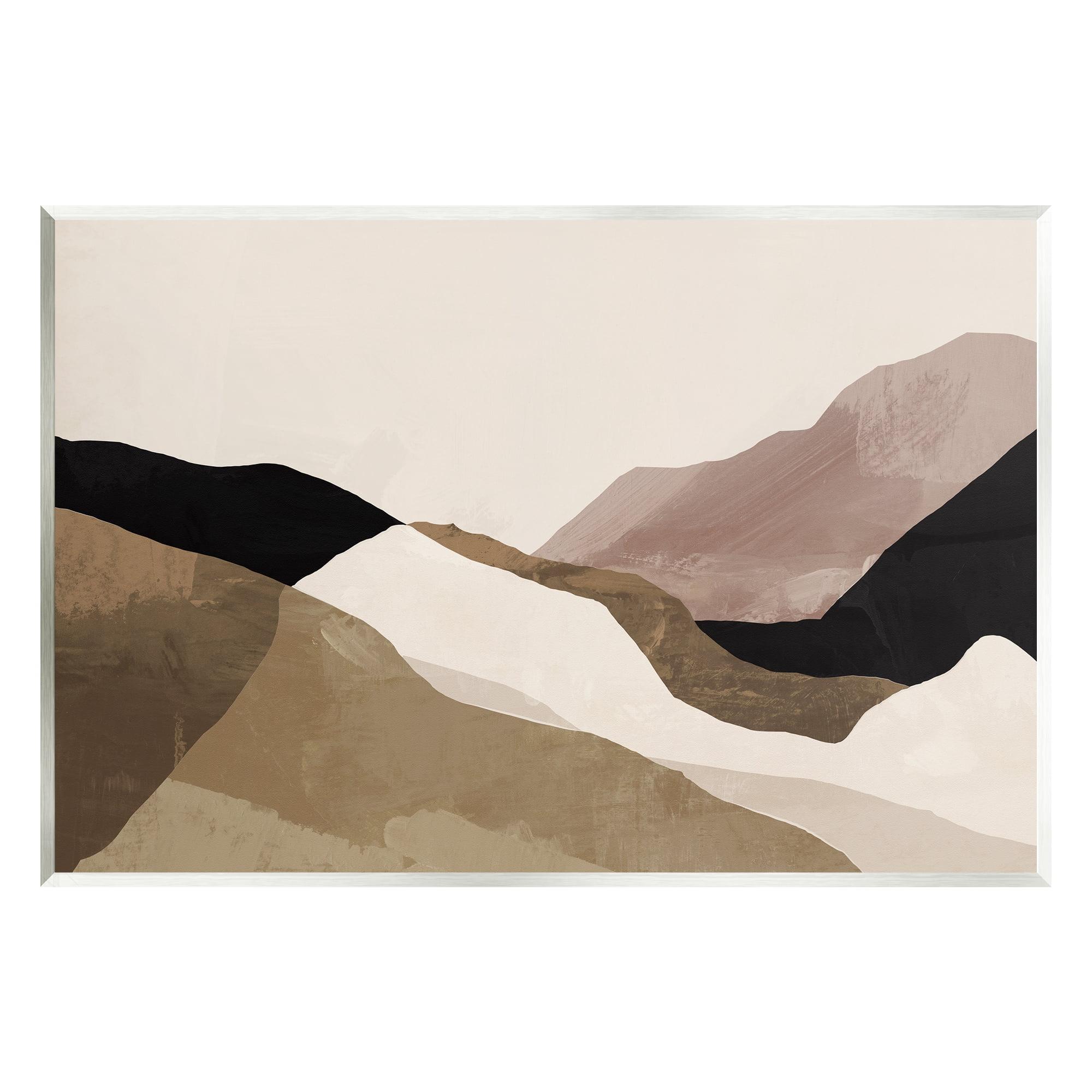 Stupell Industries " Abstract Desert Dunes Collage " by Victoria Barnes