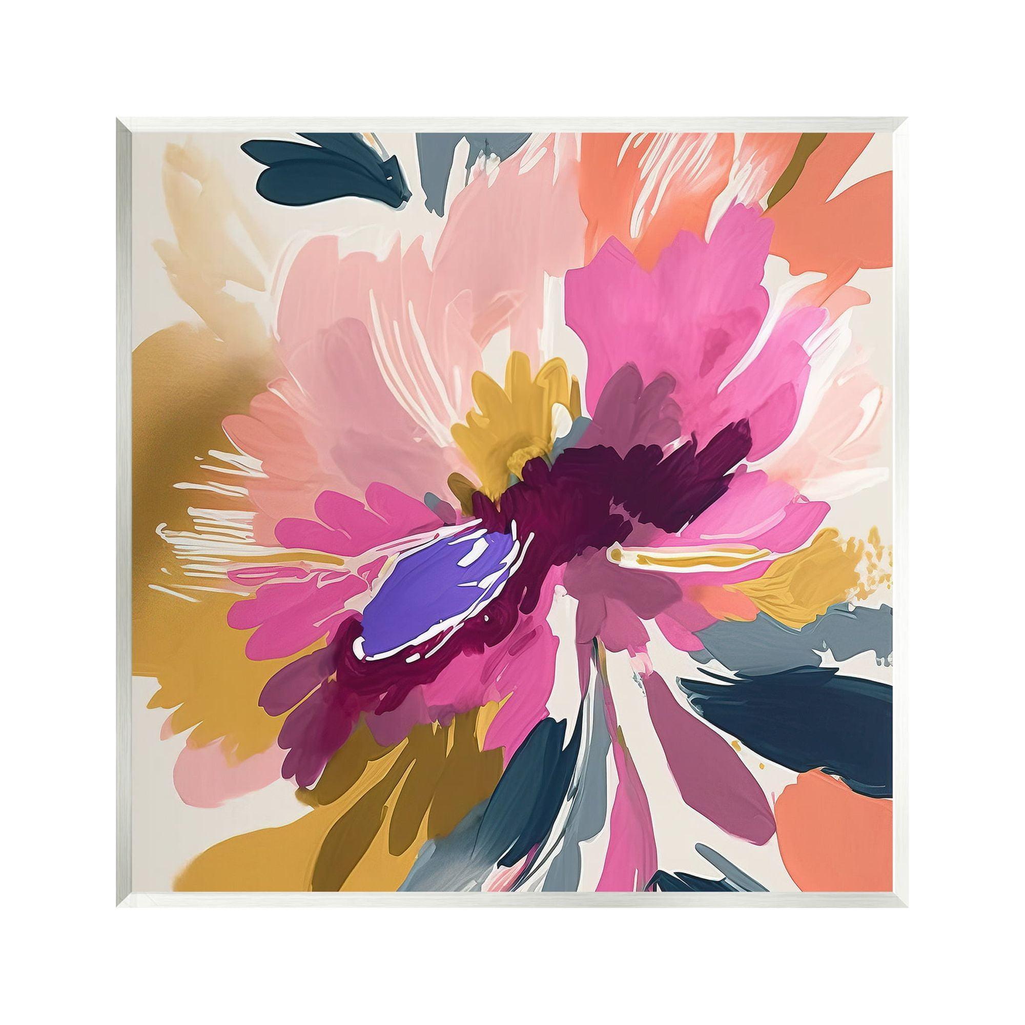 Az-428-Framed " Abstract Flower Petals " by Andrea Haase