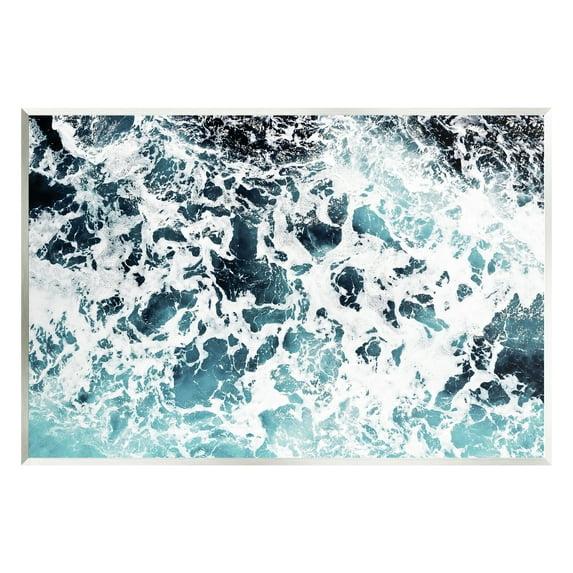 Stupell Industries " Abstract Ocean Foam Pattern " by Sisi And Seb