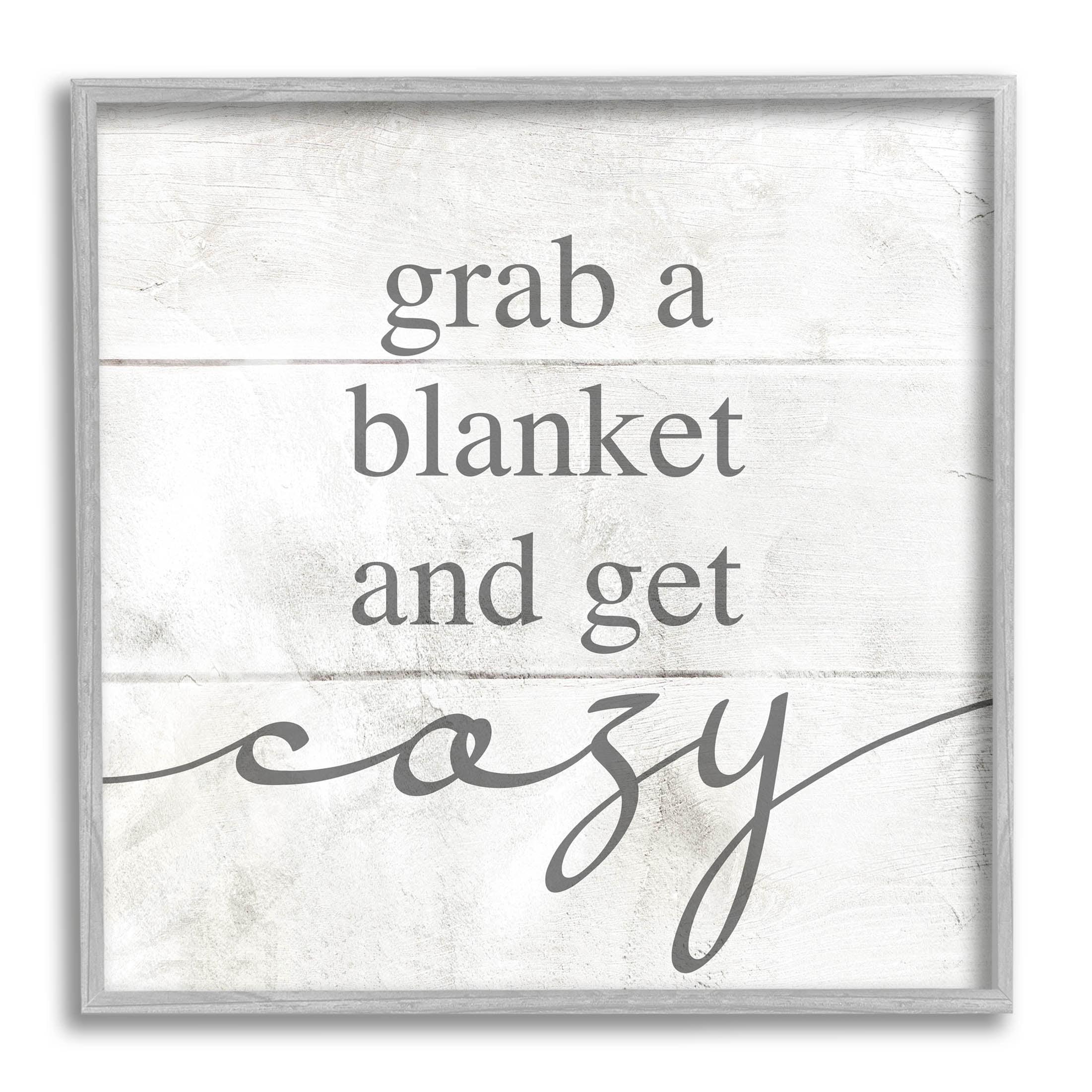 Gray Framed 12" Motivational Canvas Quote Print