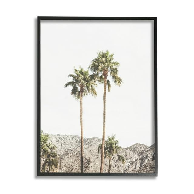 Stupell Industries " Looming Palm Trees Photography " by Sisi And Seb