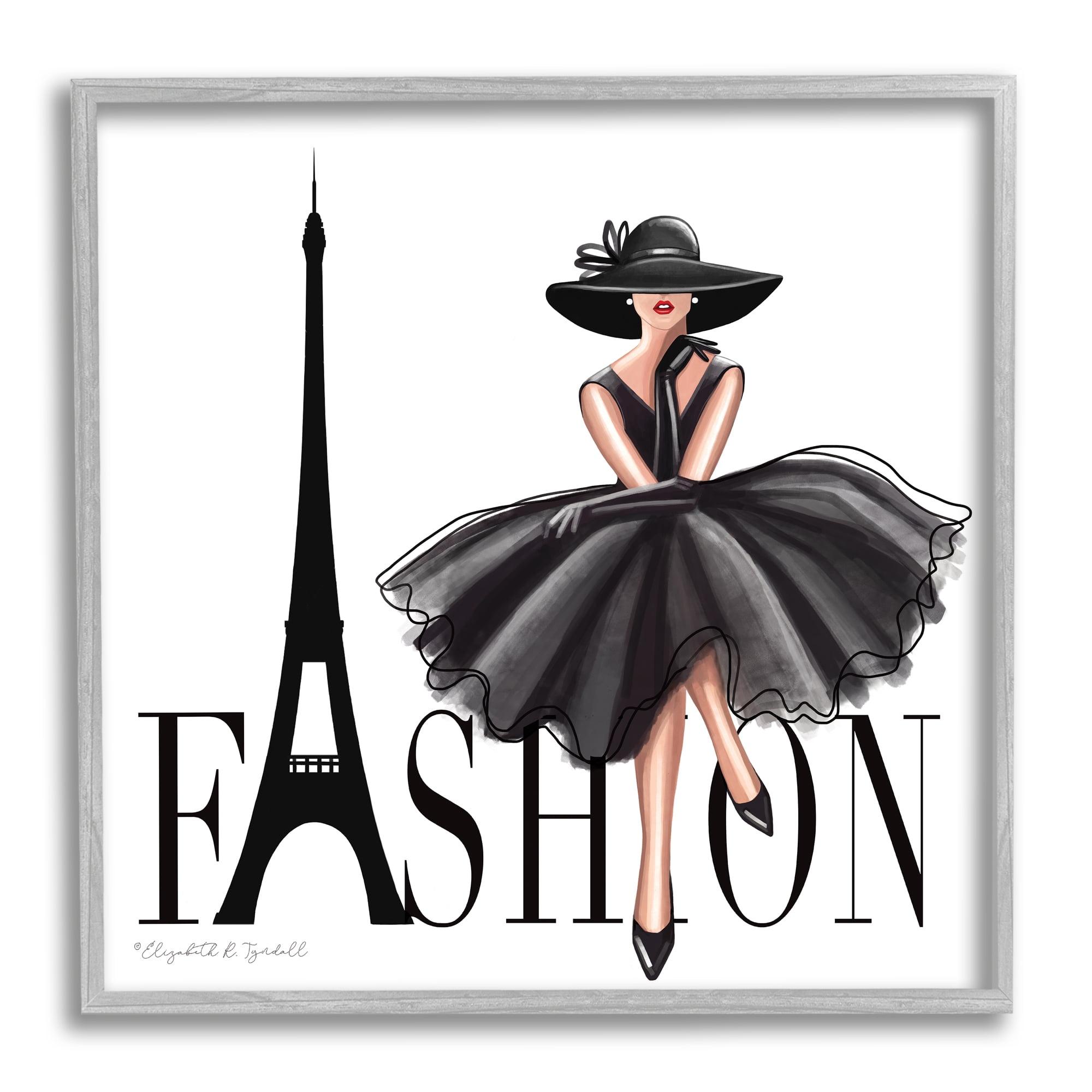 Stupell Industries Parisian Fashion - Graphic Art