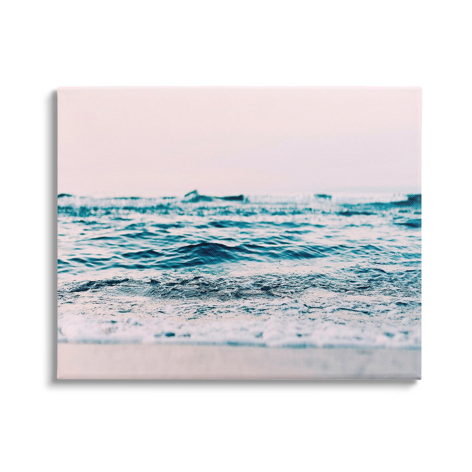 Stupell Industries " Pink Sunrise Sea Waves " by Sisi And Seb