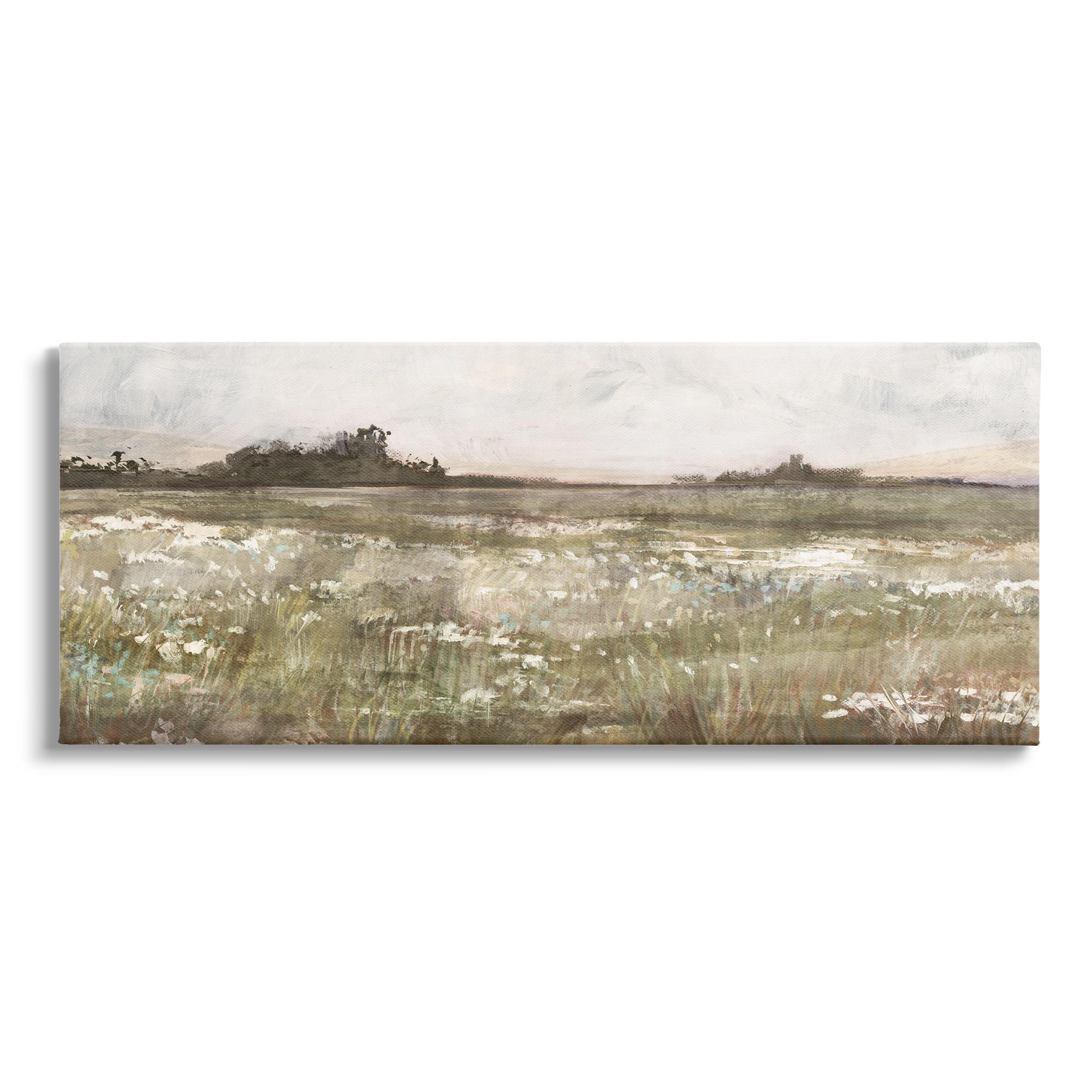 Stupell Industries " Rural Country Meadow " by Nina Blue Painting Print