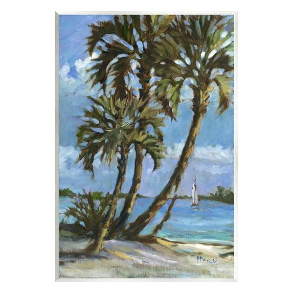 Stupell Industries " Sailboat Tropical Shore " by Paul Brent