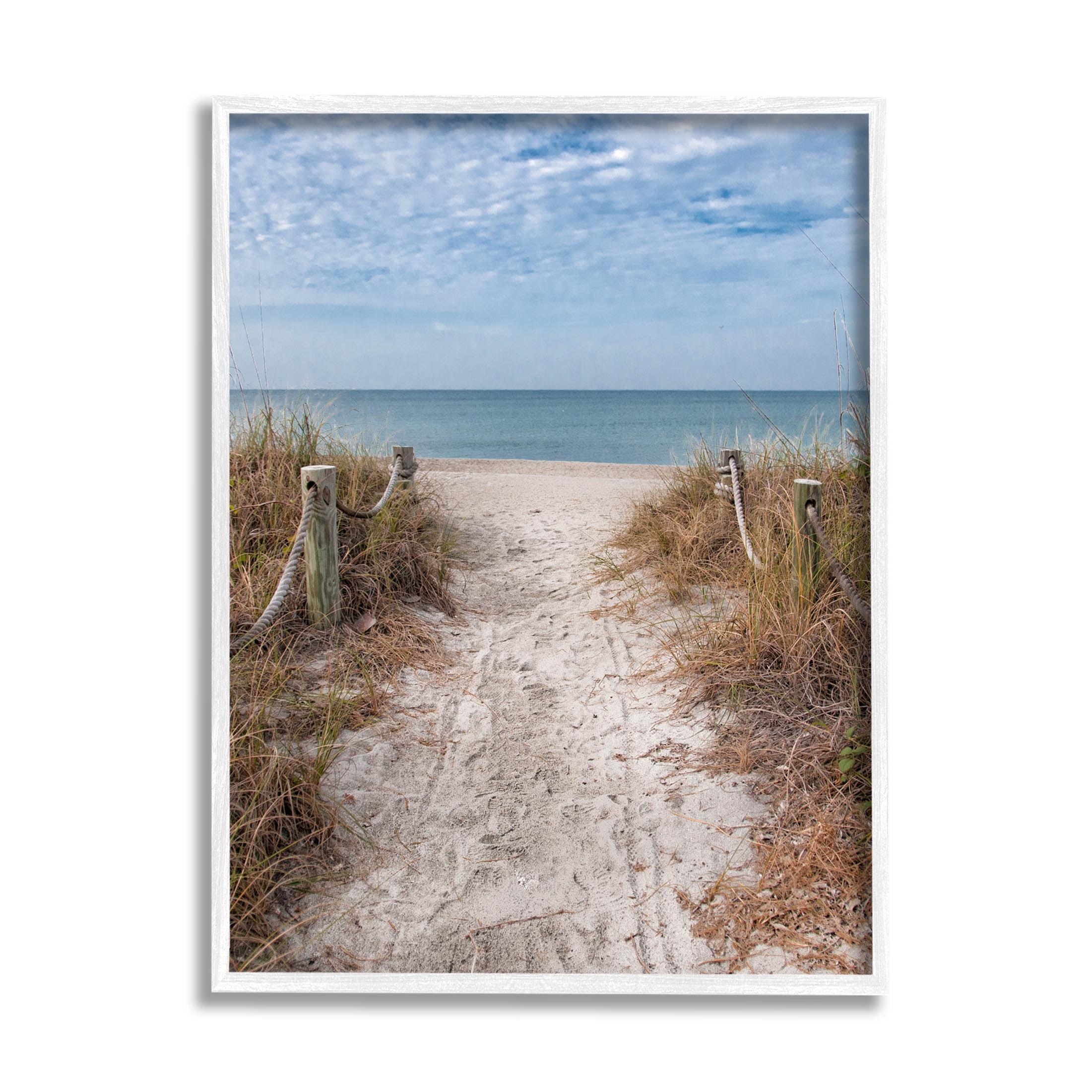 " Sandy Ocean Boardwalk Summer Horizon " by Mary Lou Photography