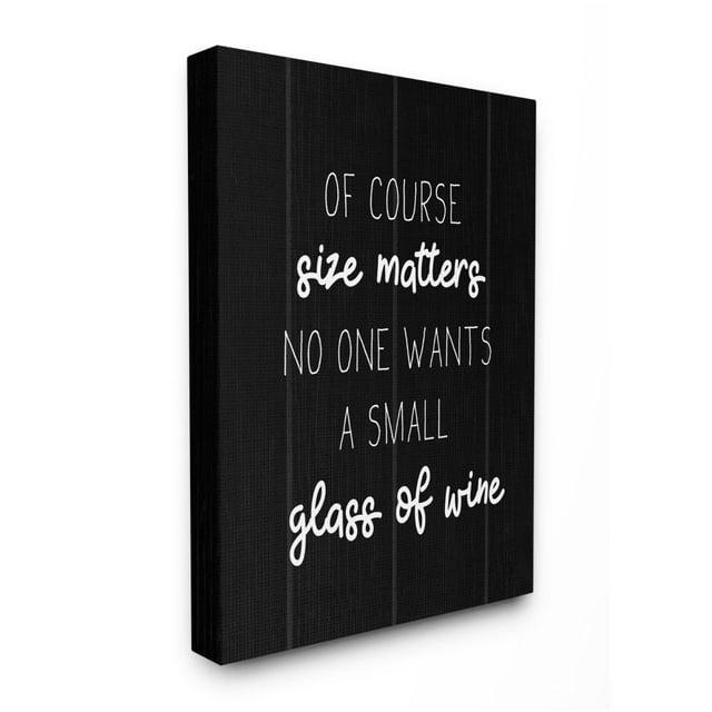 Stupell Industries Sassy No One Wants A Small Glass Phrase Designed by Daphne Polselli