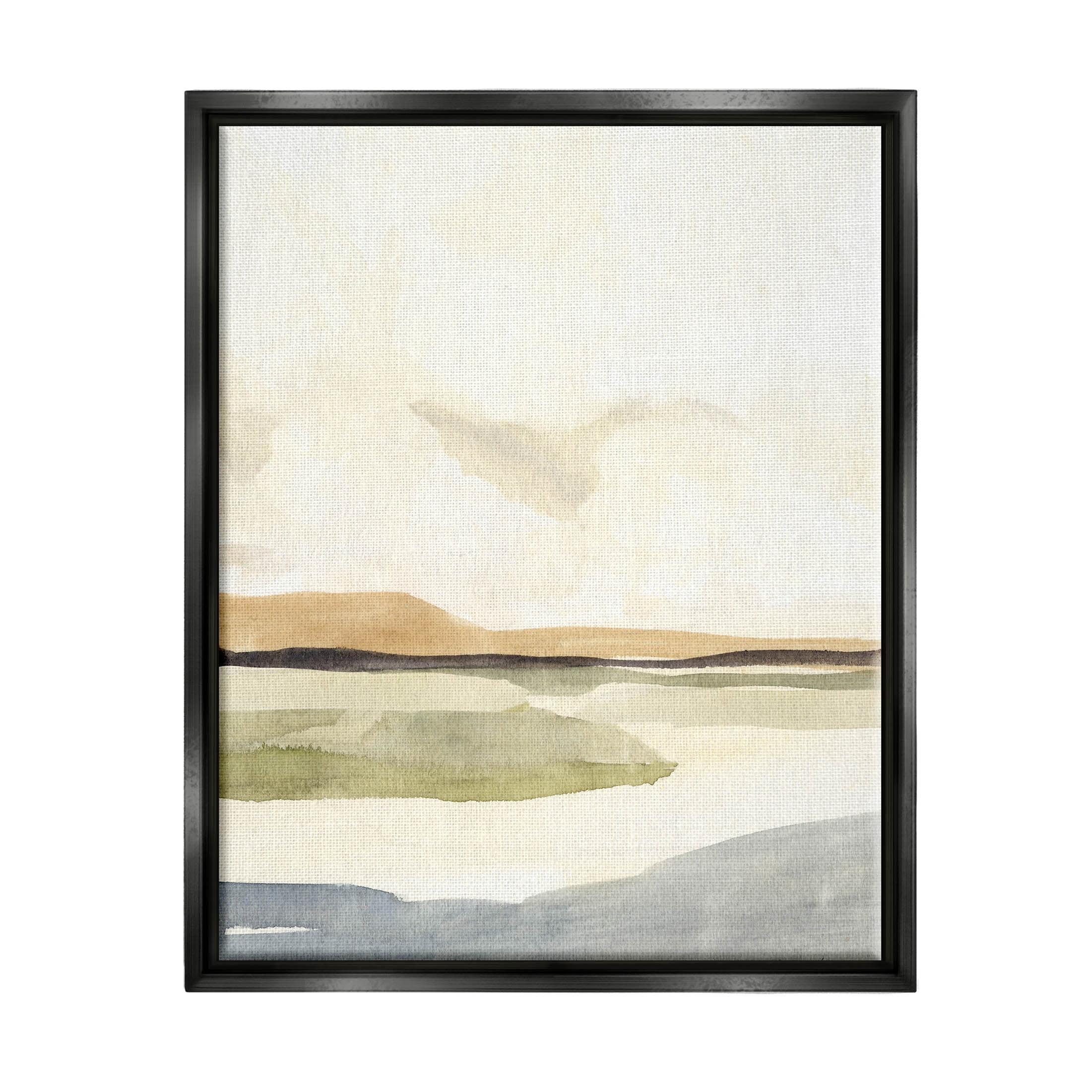 Stupell Industries " Scenic River Landscape Sky " by Annie Warren Painting Print