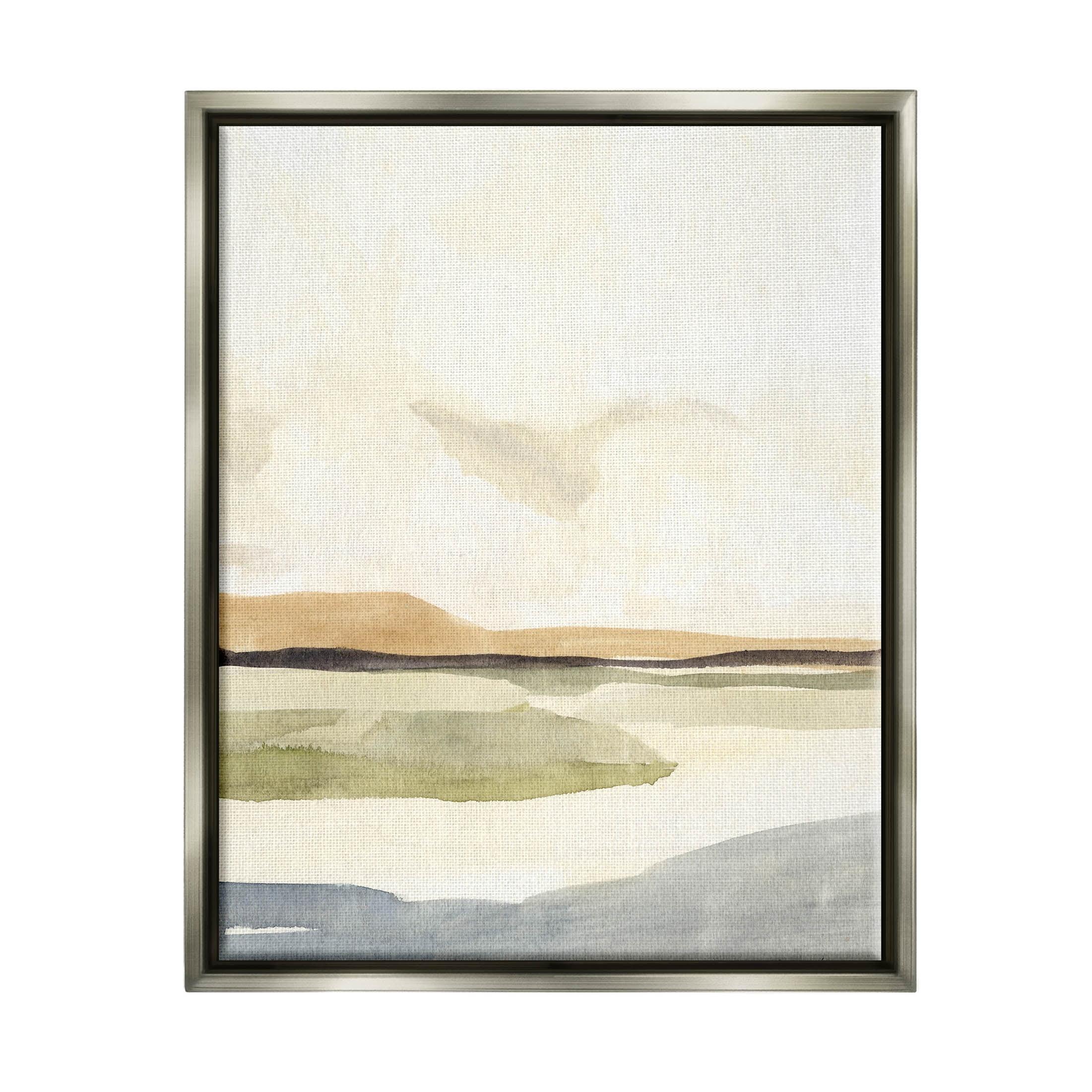 Stupell Industries " Scenic River Landscape Sky " by Annie Warren Painting Print
