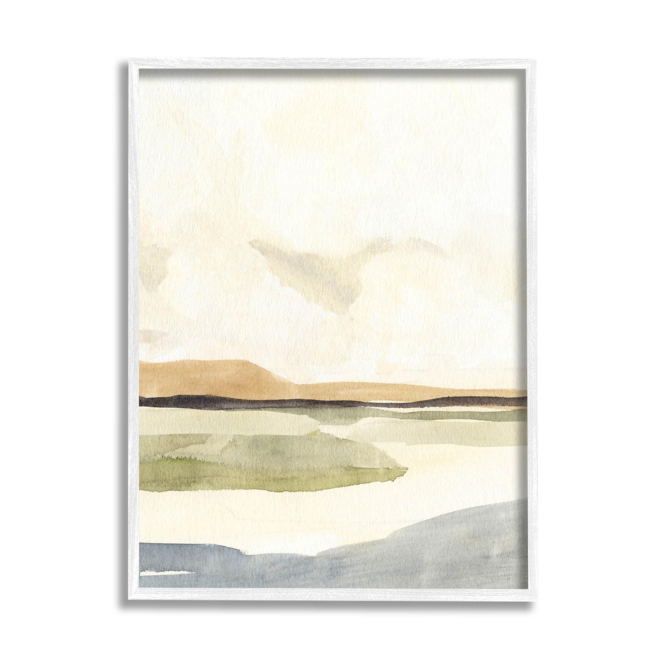 Stupell Industries Scenic River Landscape Sky Giclee Art By Annie Warren | Wayfair
