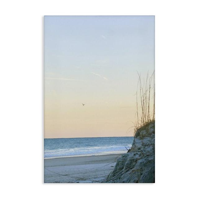 Stupell Industries Serene Beach Sunset Landscape Photography Gallery Wrapped Canvas Art Print Wall Art, 30 x 45
