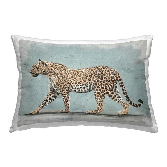 Stupell Industries Stupell Industries Stepping Glam Leopard Decorative Printed Throw Pillow by Svetlana Aleynikova