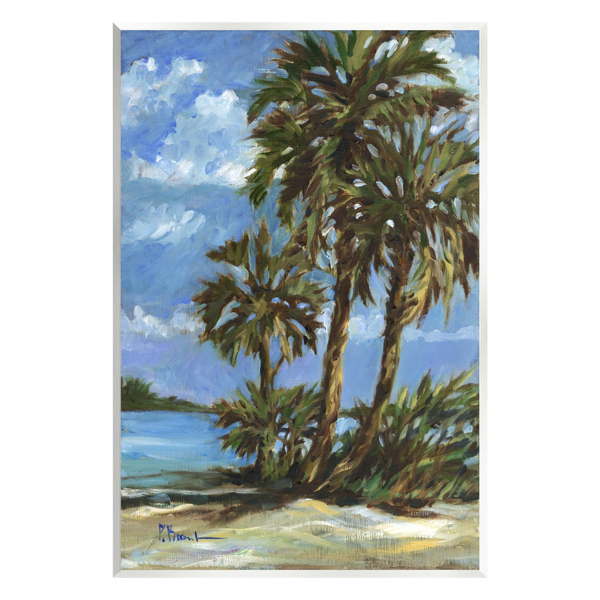 Stupell Industries " Tropical Shoreline View " by Paul Brent