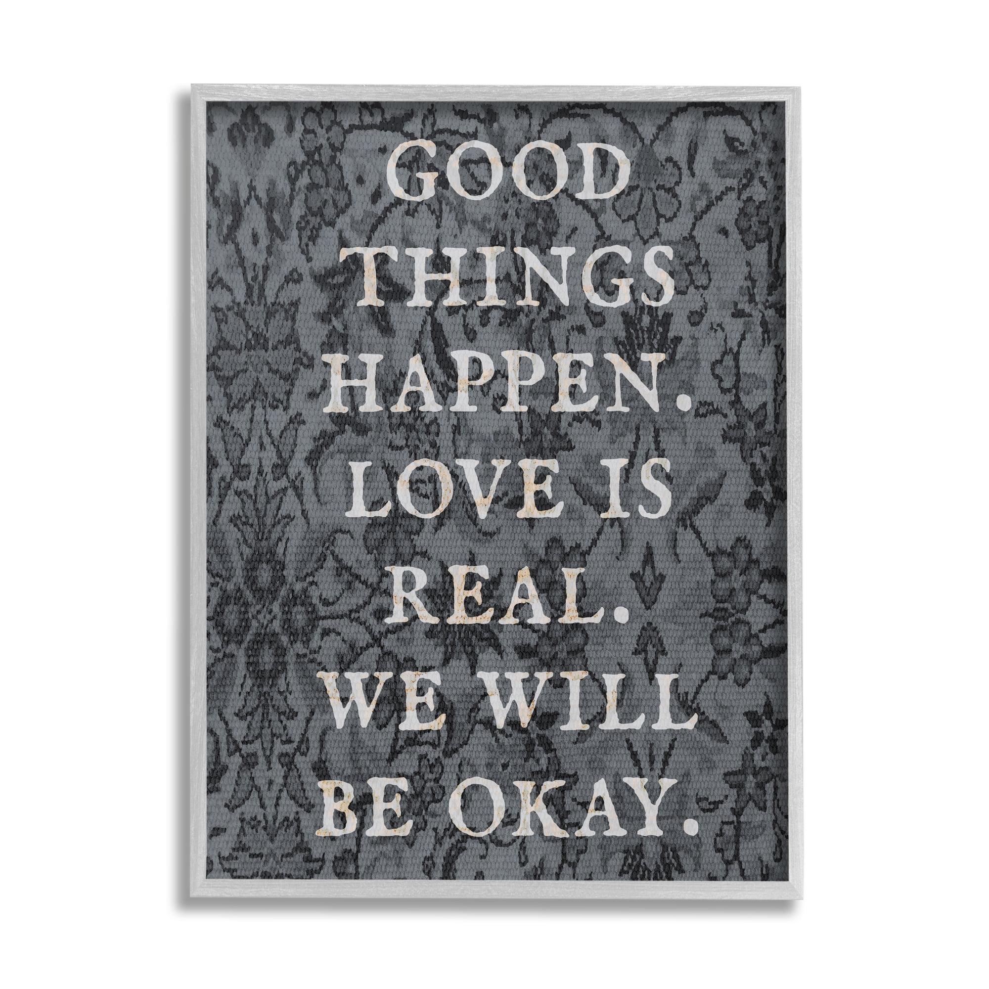 Stupell Industries " Vintage Motivational Phrase " by Lil' Rue