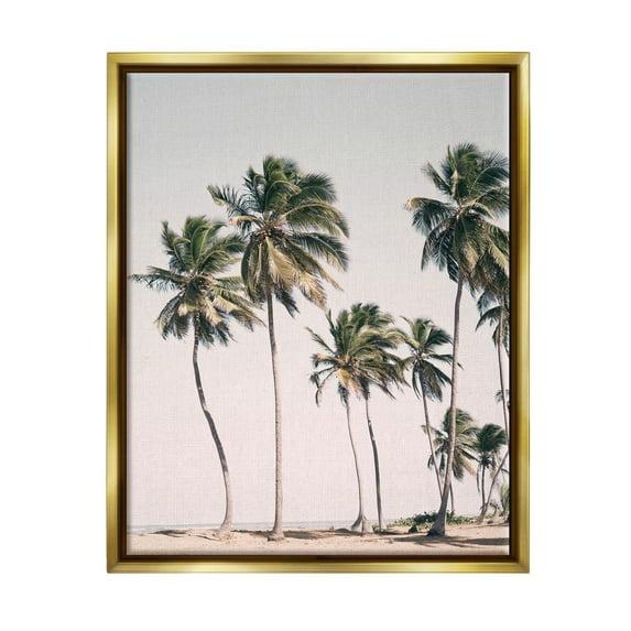 Stupell Industries " Windblown Palm Trees " by Sisi And Seb