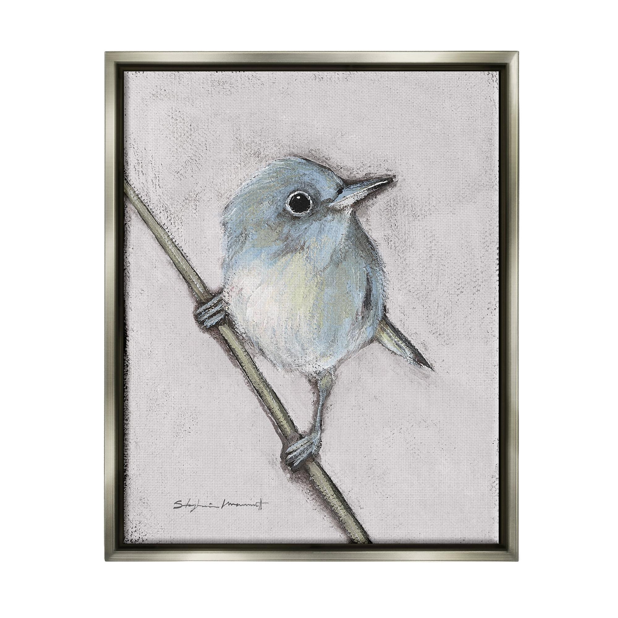 Stupell Industries " Wildlife Perched Bird "