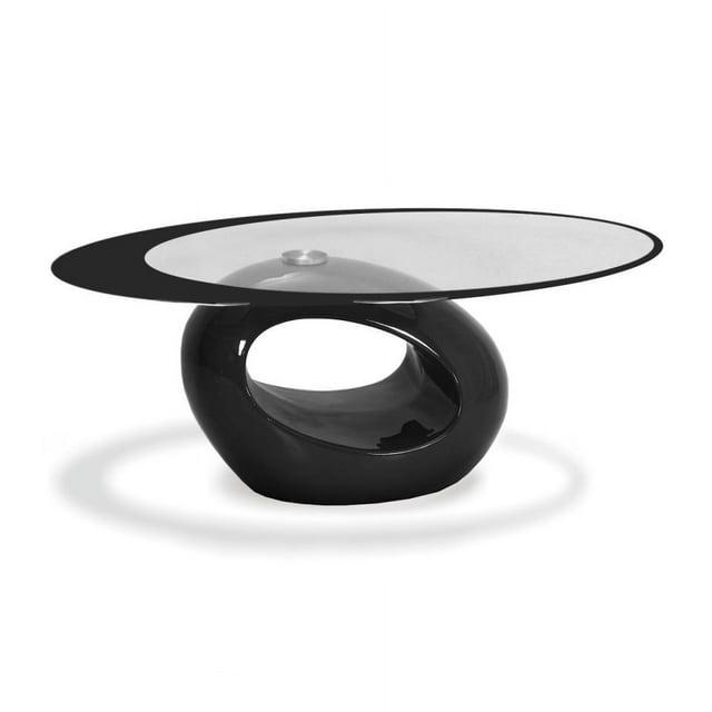 Orren Ellis Glass Top Coffee Table