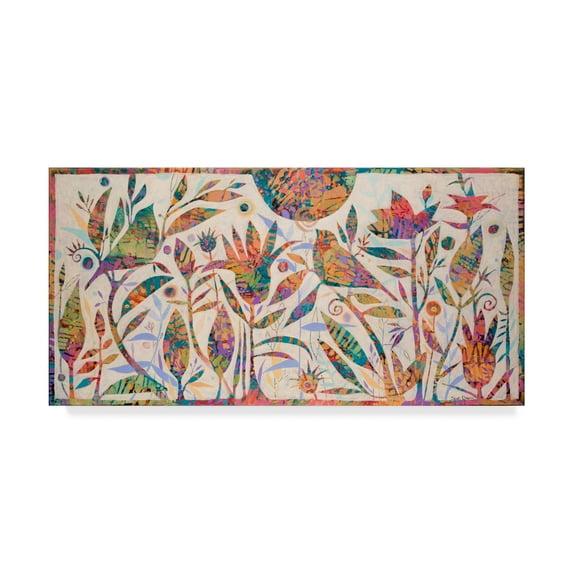 Sue Davis 'Summer Magic Abstract Modern' Canvas Art
