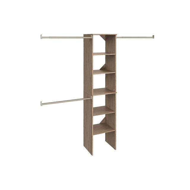SuiteSymphony 77" to 113" Closet System Starter Kit