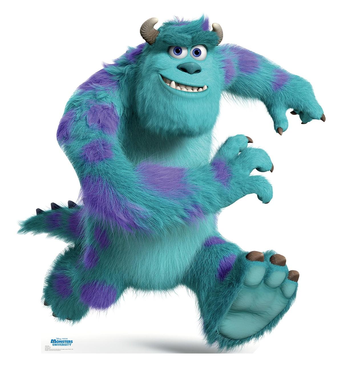 Life-Size Blue and Purple Cardboard Sulley Standup