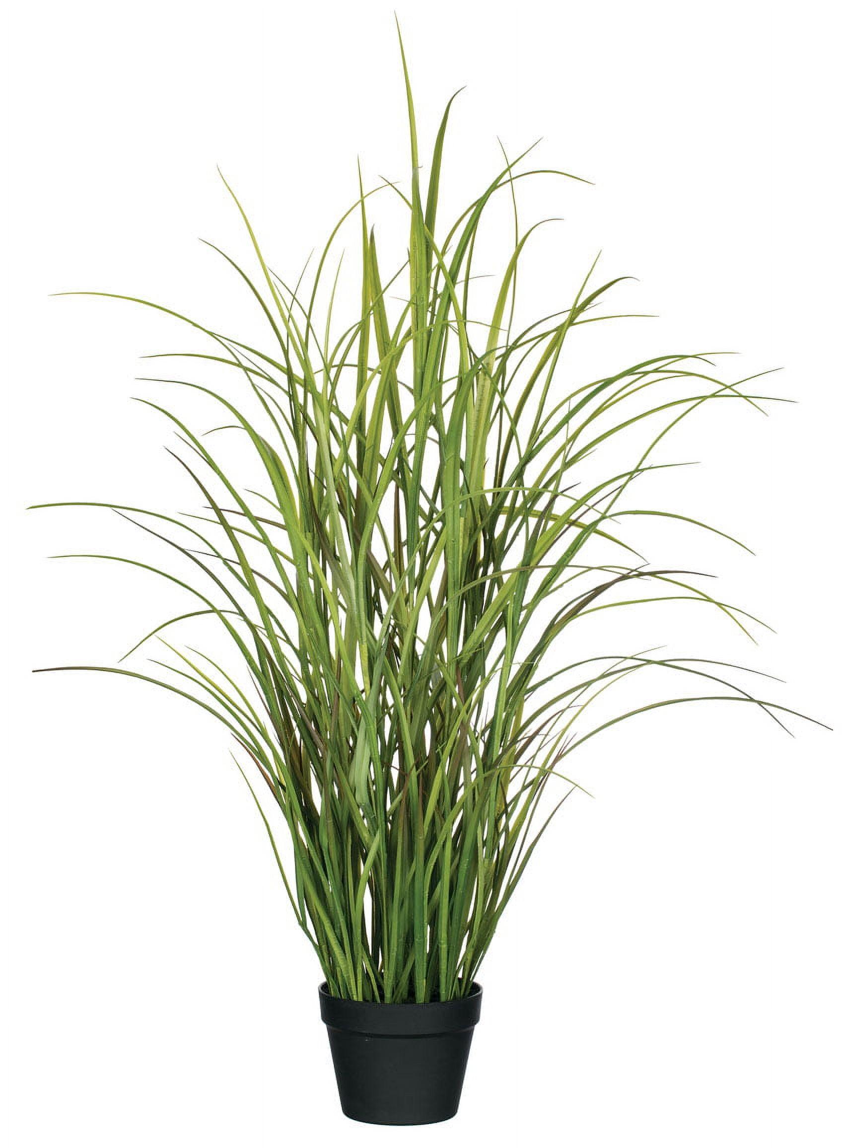 48" Green Artificial Potted Grass Plant