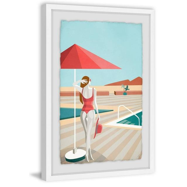 Summer View Ii Framed Painting Art Print, 12.00" x 1.50"