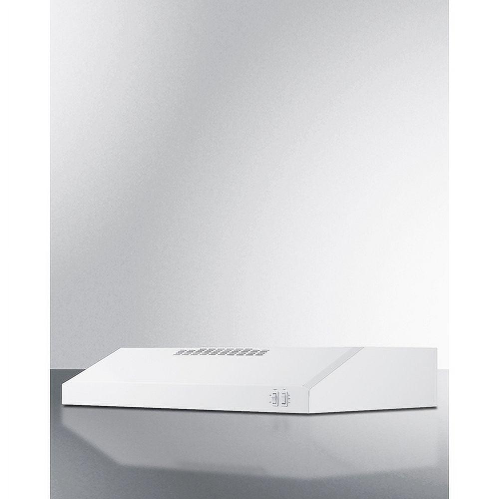 Summit Appliance Steel Convertible Under Cabinet Range Hood