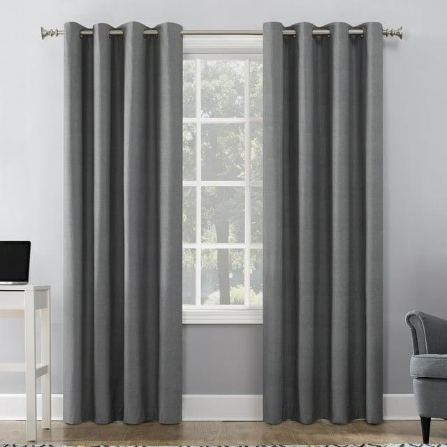 Sun Zero Cameron Thermal Insulated 100% Blackout Grommet Curtain Panel