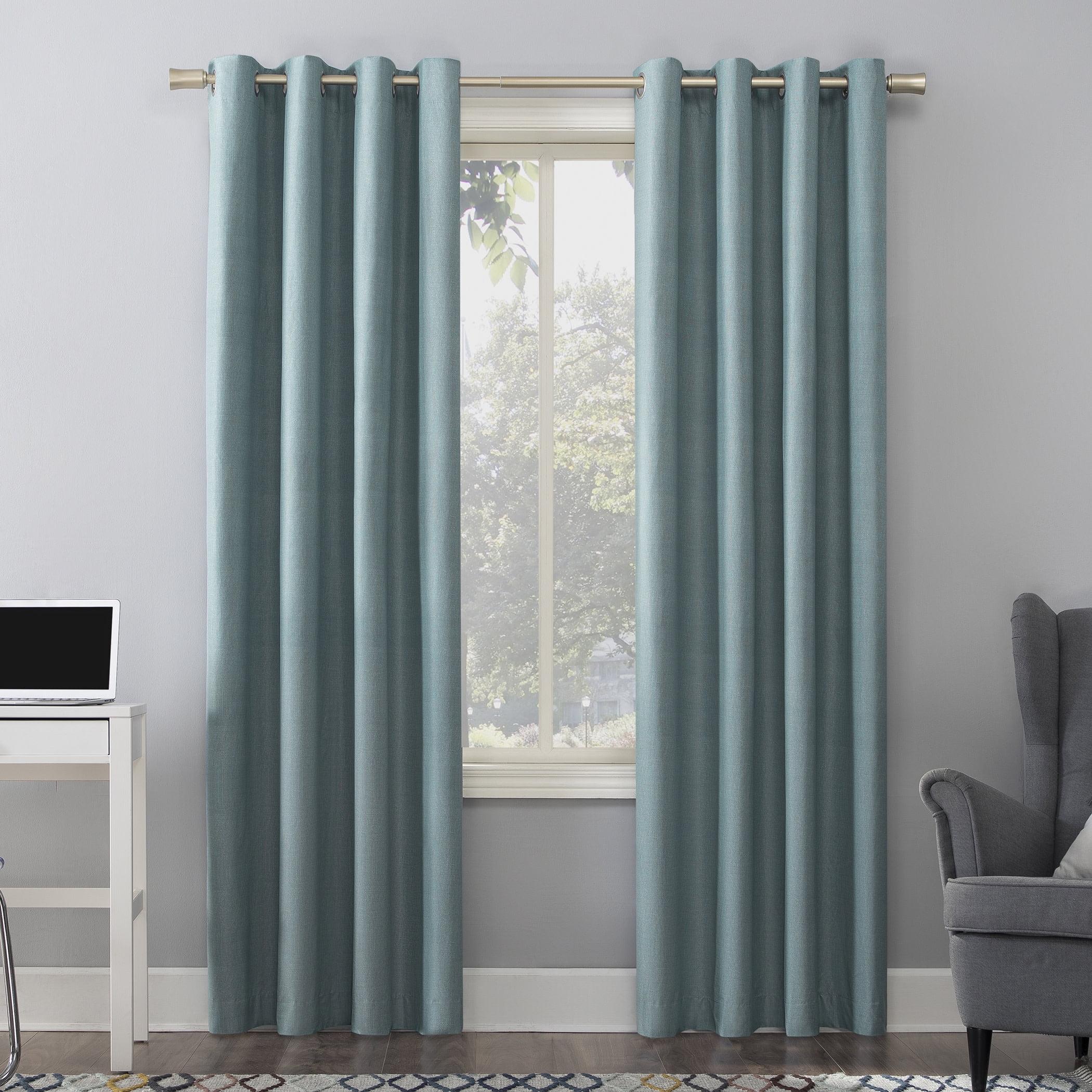 Sun Zero Cameron Thermal Insulated 100% Blackout Grommet Curtain Panel