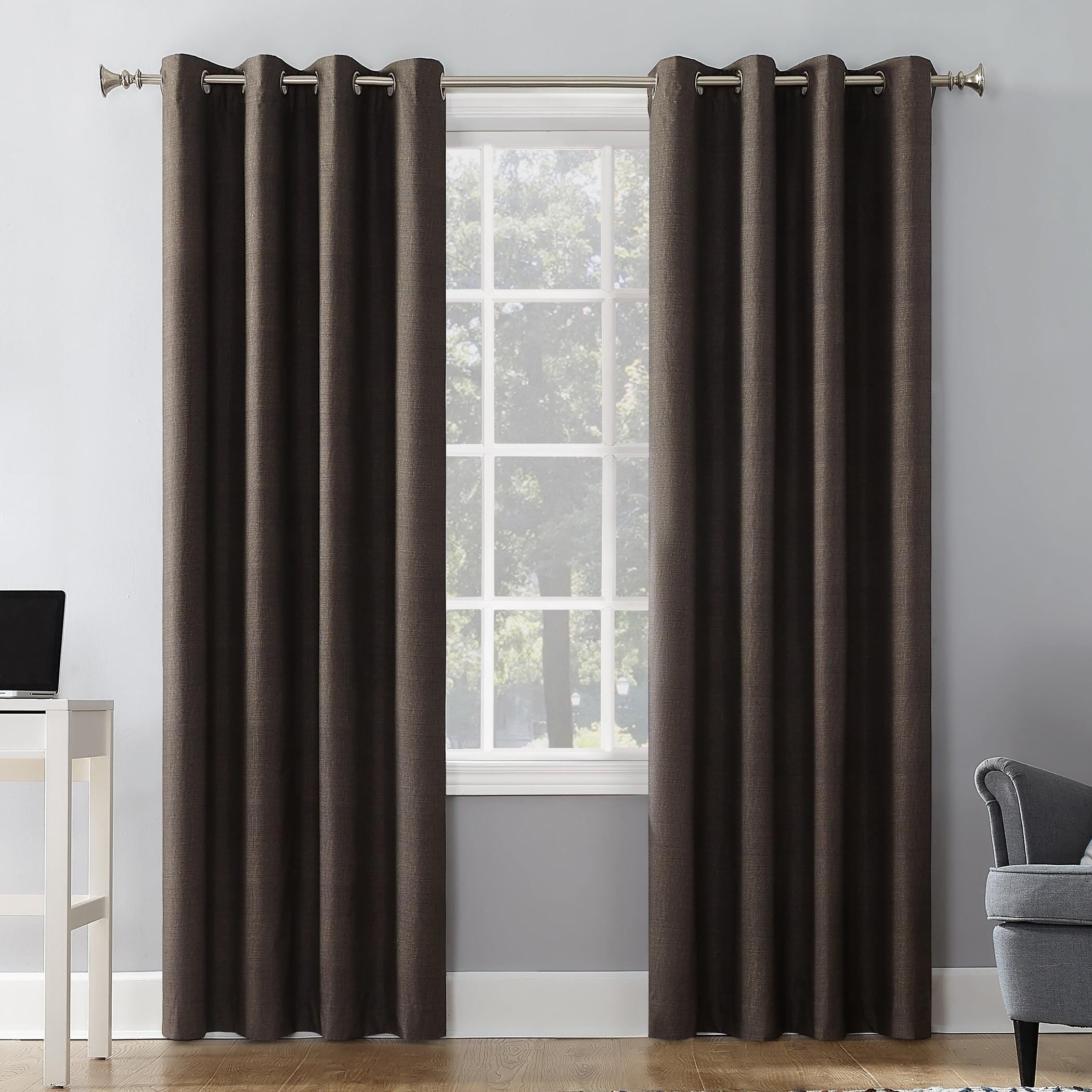 Sun Zero Blackout Duran Thermal Insulated Grommet Curtain Panel