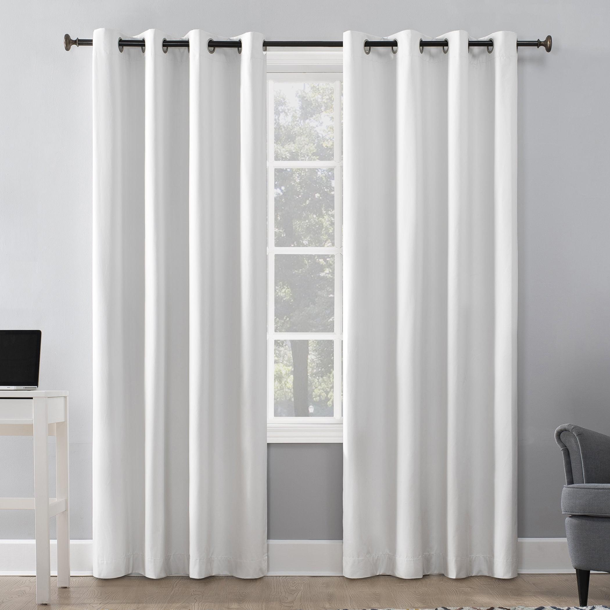 Sun Zero Cameron Thermal Insulated 100% Blackout Grommet Curtain Panel
