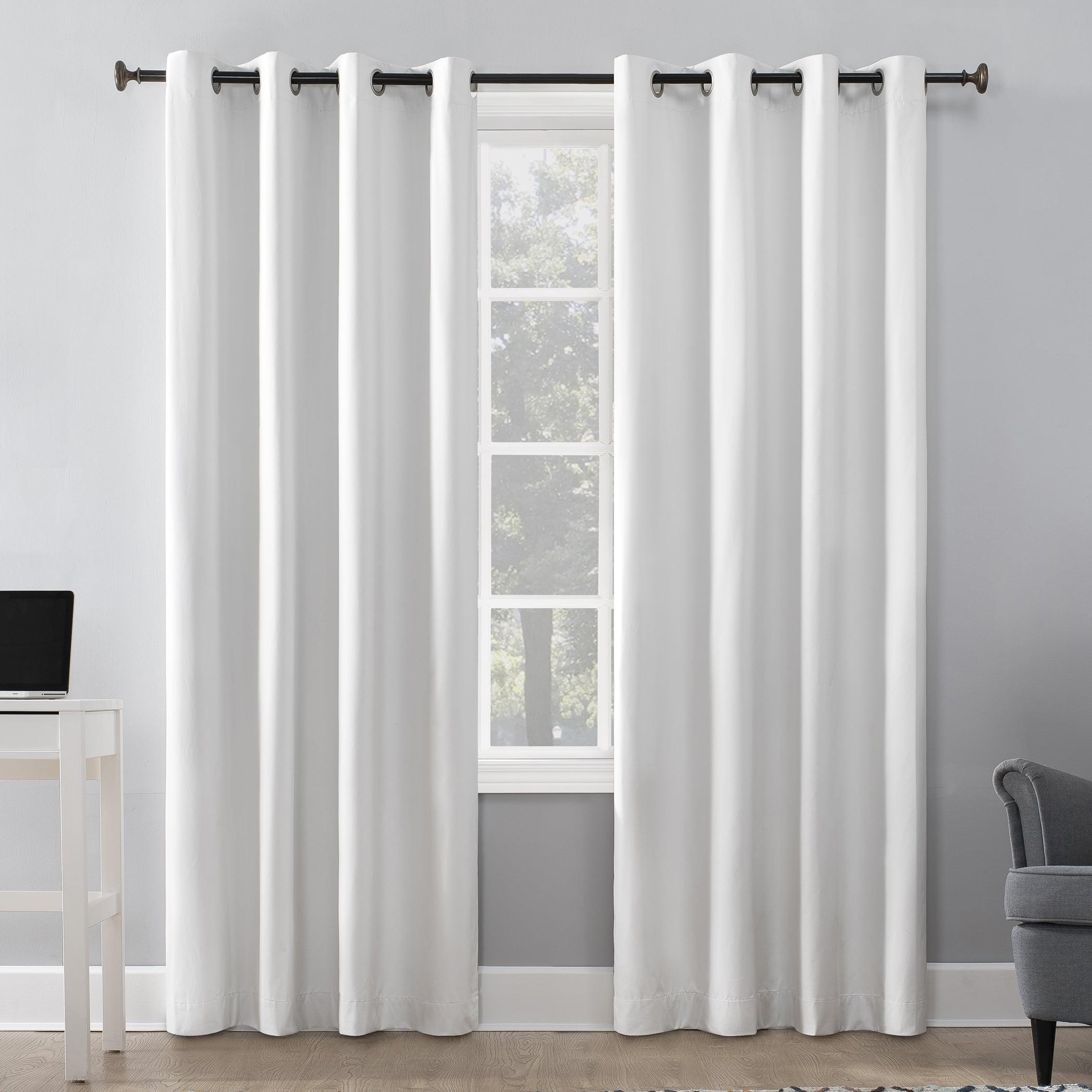 Sun Zero Cameron Thermal Insulated 100% Blackout Grommet Curtain Panel