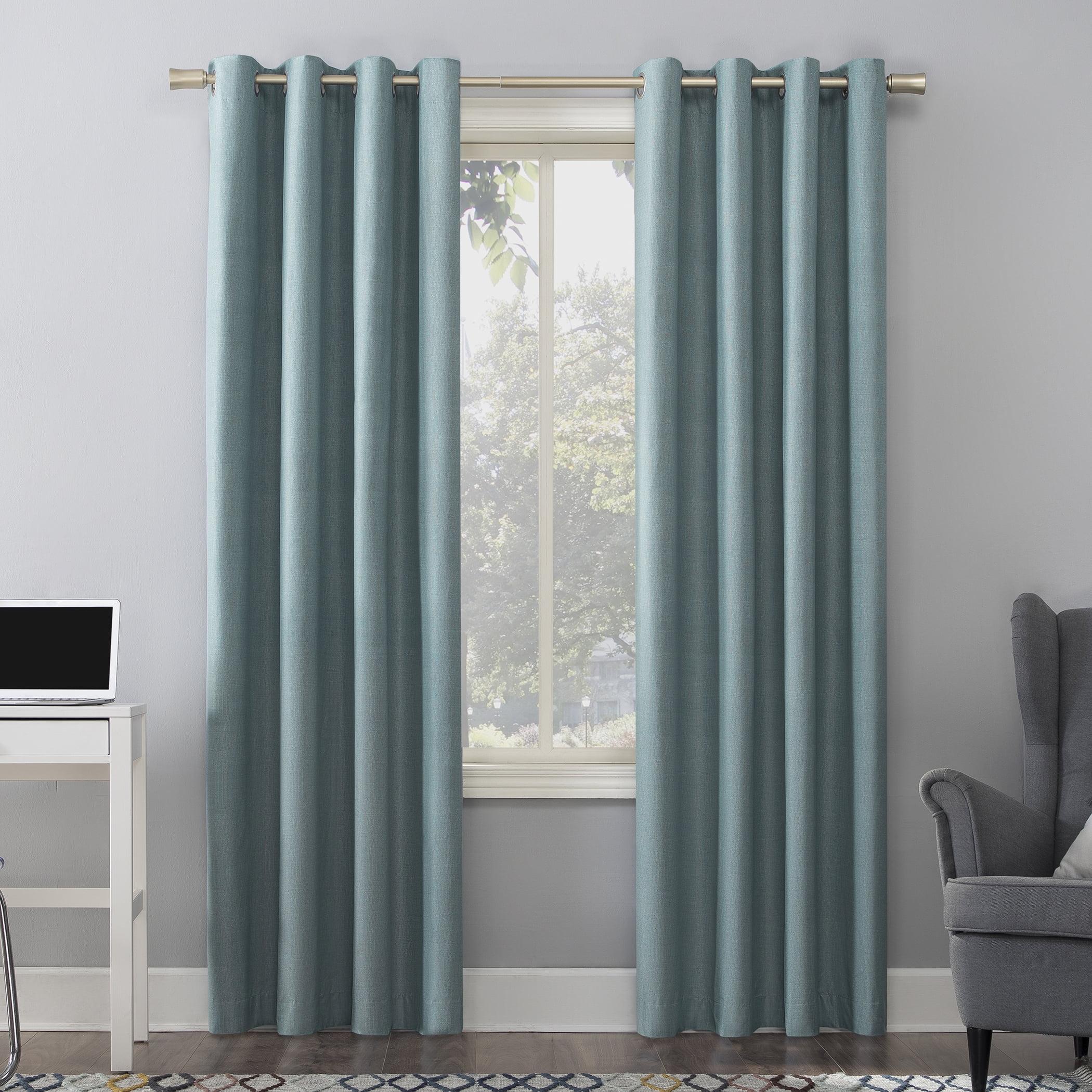 Sun Zero Blackout Duran Thermal Insulated Grommet Curtain Panel