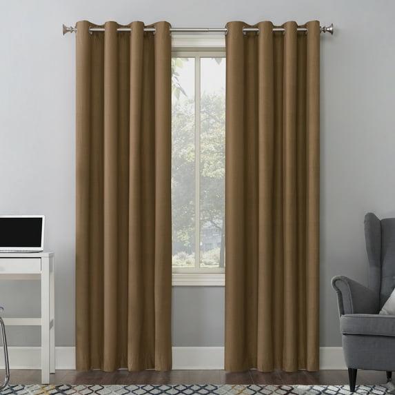 Sun Zero Cameron Thermal Insulated 100% Blackout Grommet Curtain Panel