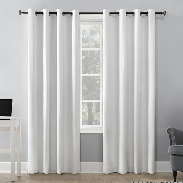 Sun Zero Cameron Thermal Insulated 100% Blackout Grommet Curtain Panel
