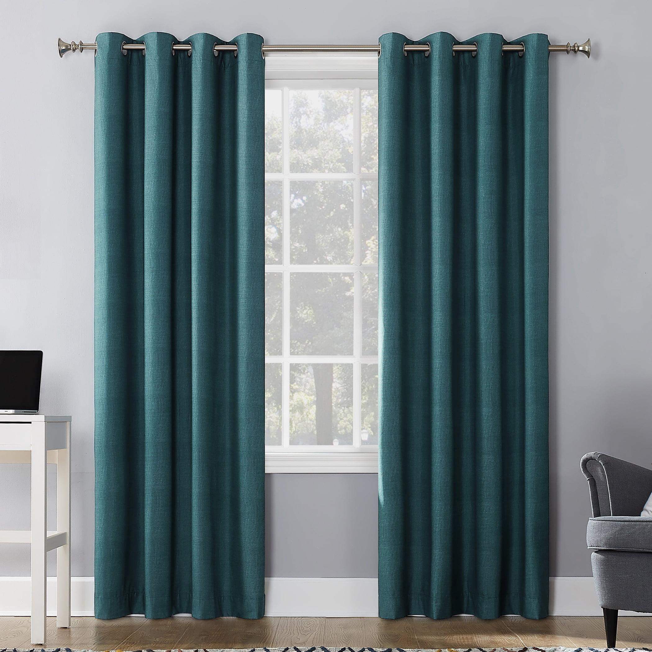 Sun Zero Blackout Duran Thermal Insulated Grommet Curtain Panel