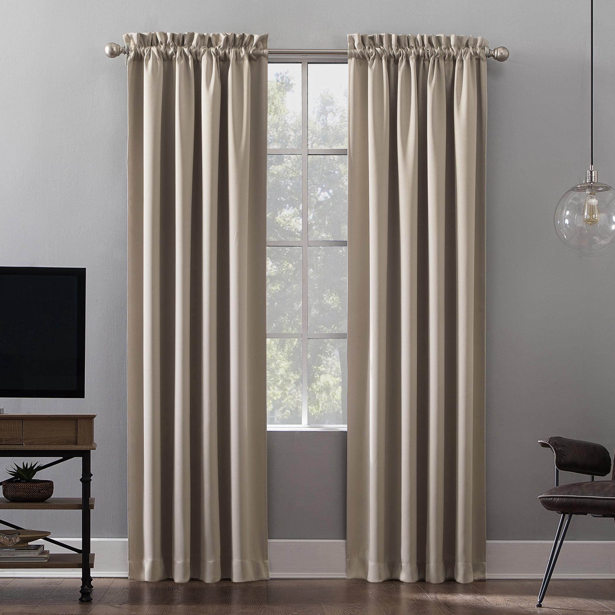 Sun Zero Sun Zero Oslo Theater Grade Extreme 100% Blackout Rod Pocket Curtain Panel