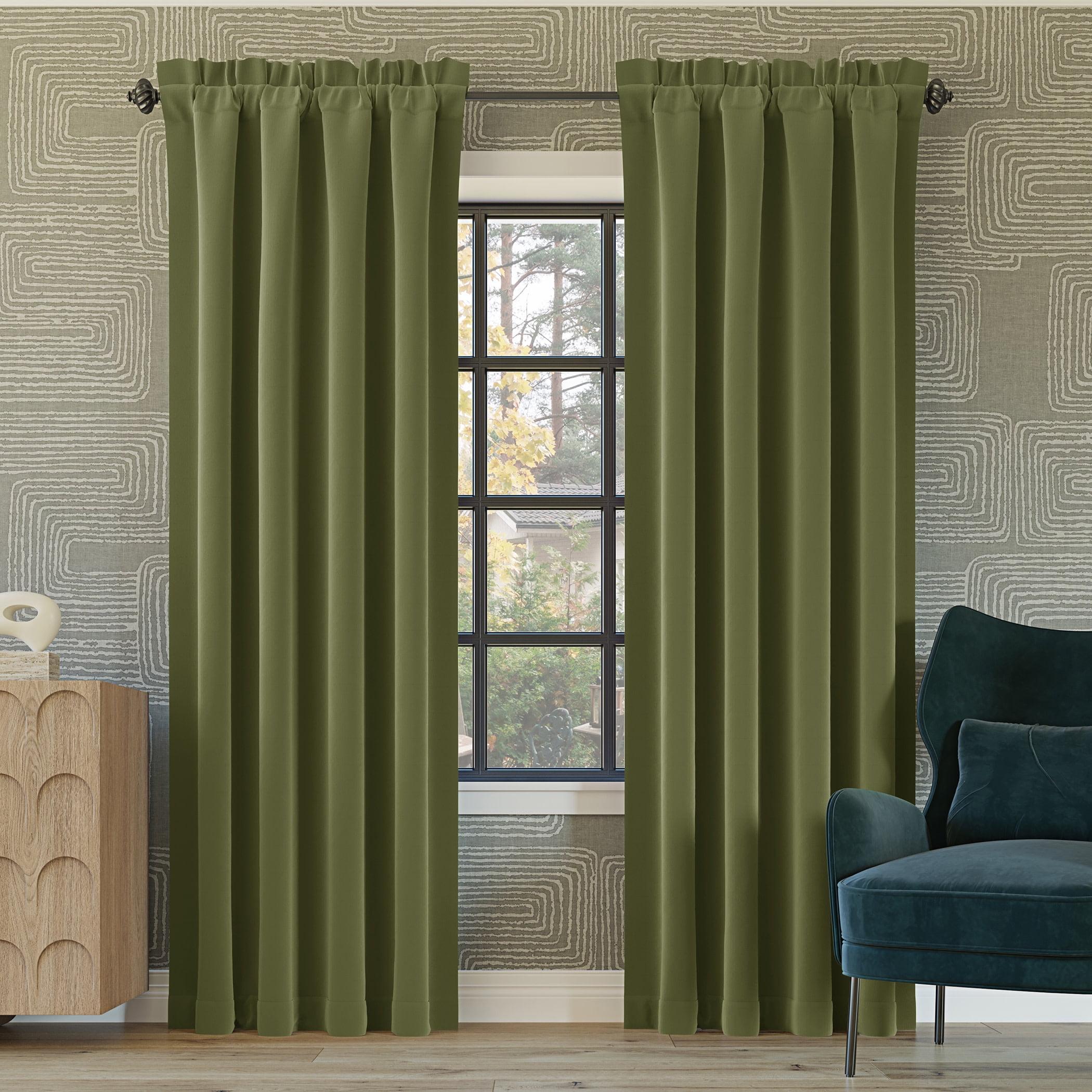 Sun Zero Sun Zero Oslo Theater Grade Extreme 100% Blackout Rod Pocket Curtain Panel