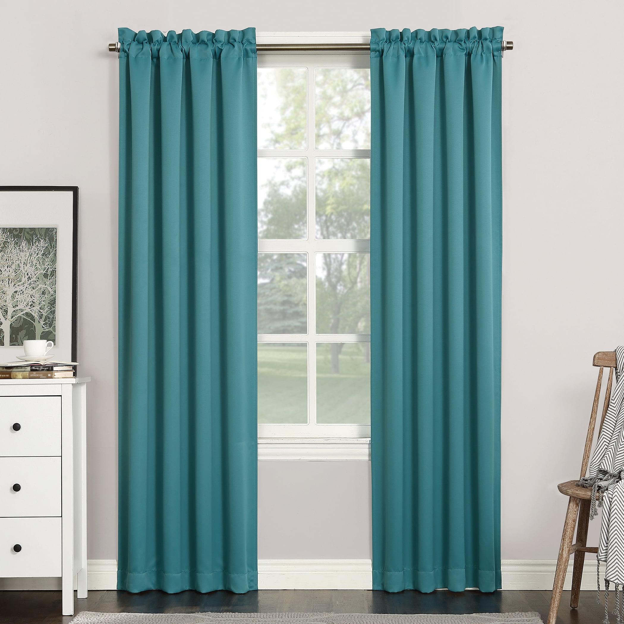 Marine Blackout Polyester Rod Pocket Curtain Panel