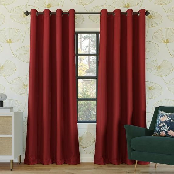 Sun Zero Oslo Theater Grade Extreme 100% Blackout Grommet Curtain Panel