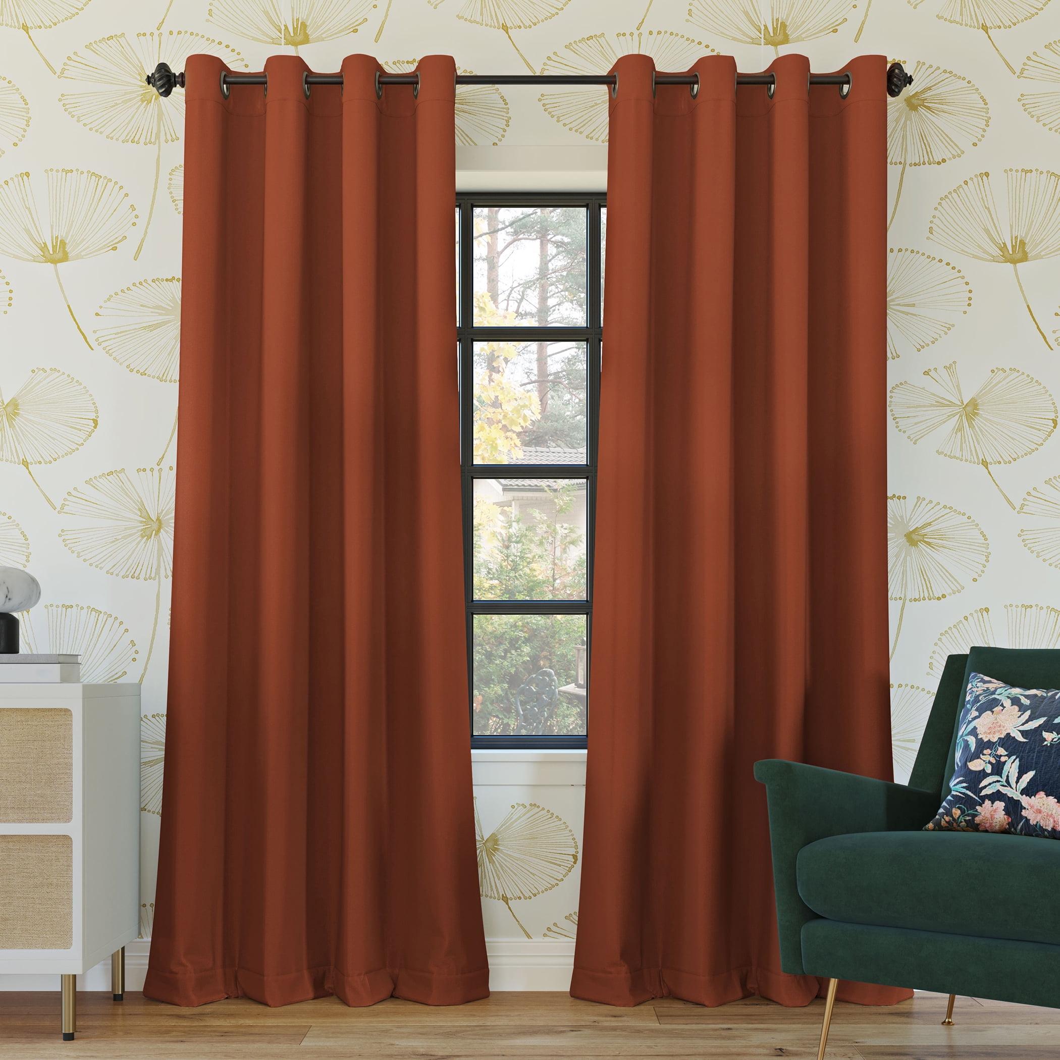 Sun Zero 100% Blackout Oslo Theater Grade Grommet Curtain Panel