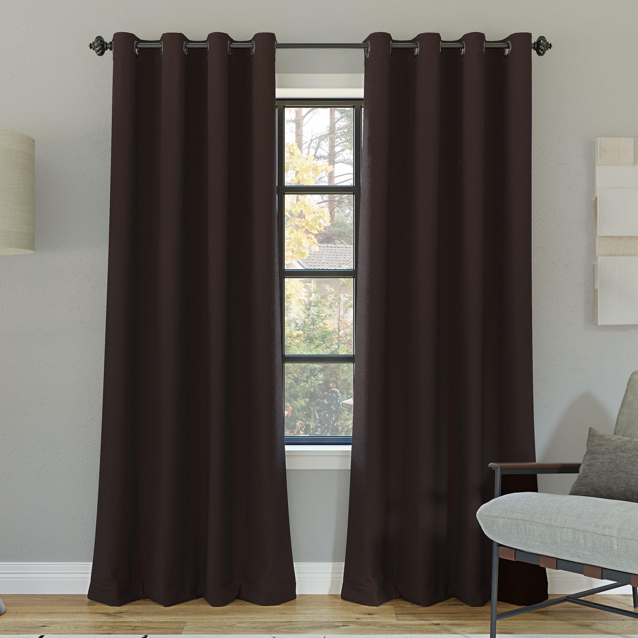 Sun Zero 100% Blackout Oslo Theater Grade Grommet Curtain Panel